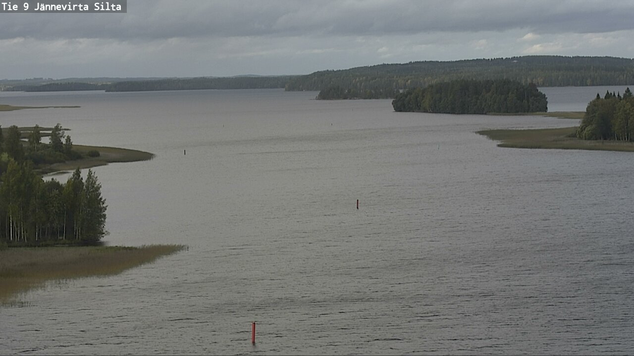 Weather Camera Image Väg 9 Kuopio, Jännevirran silta, Kuopio, Pohjois-Savo