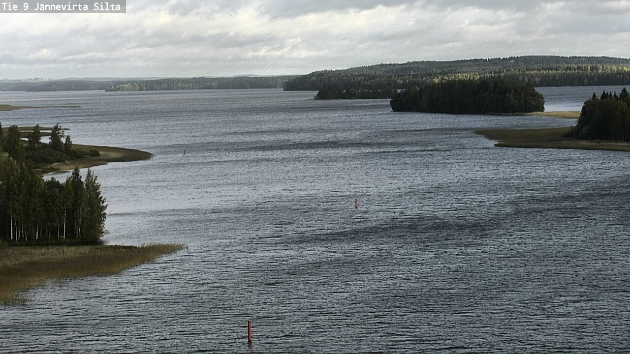 Weather Camera Image Väg 9 Kuopio, Jännevirran silta, Kuopio, Pohjois-Savo
