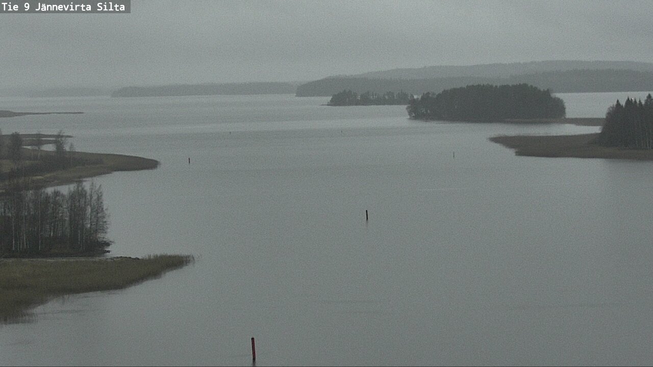 Weather Camera Image Väg 9 Kuopio, Jännevirran silta, Kuopio, Pohjois-Savo