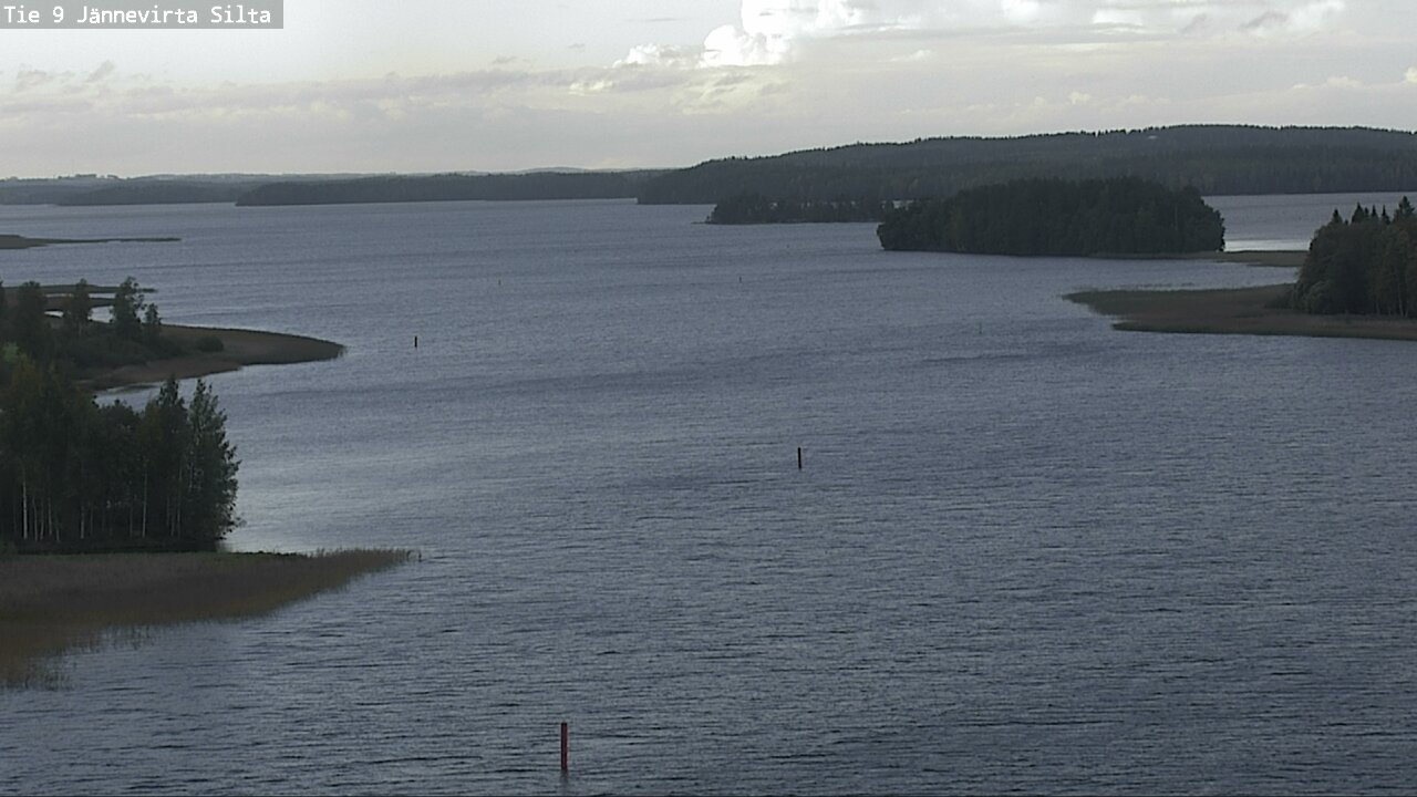 Weather Camera Image Väg 9 Kuopio, Jännevirran silta, Kuopio, Pohjois-Savo