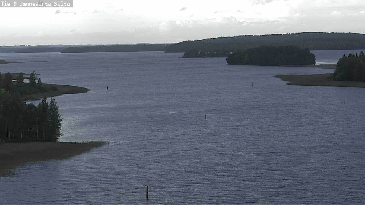 Weather Camera Image Väg 9 Kuopio, Jännevirran silta, Kuopio, Pohjois-Savo