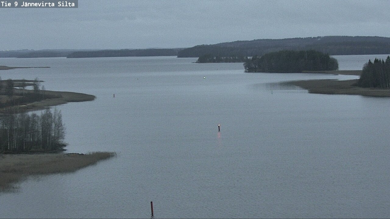 Weather Camera Image Väg 9 Kuopio, Jännevirran silta, Kuopio, Pohjois-Savo