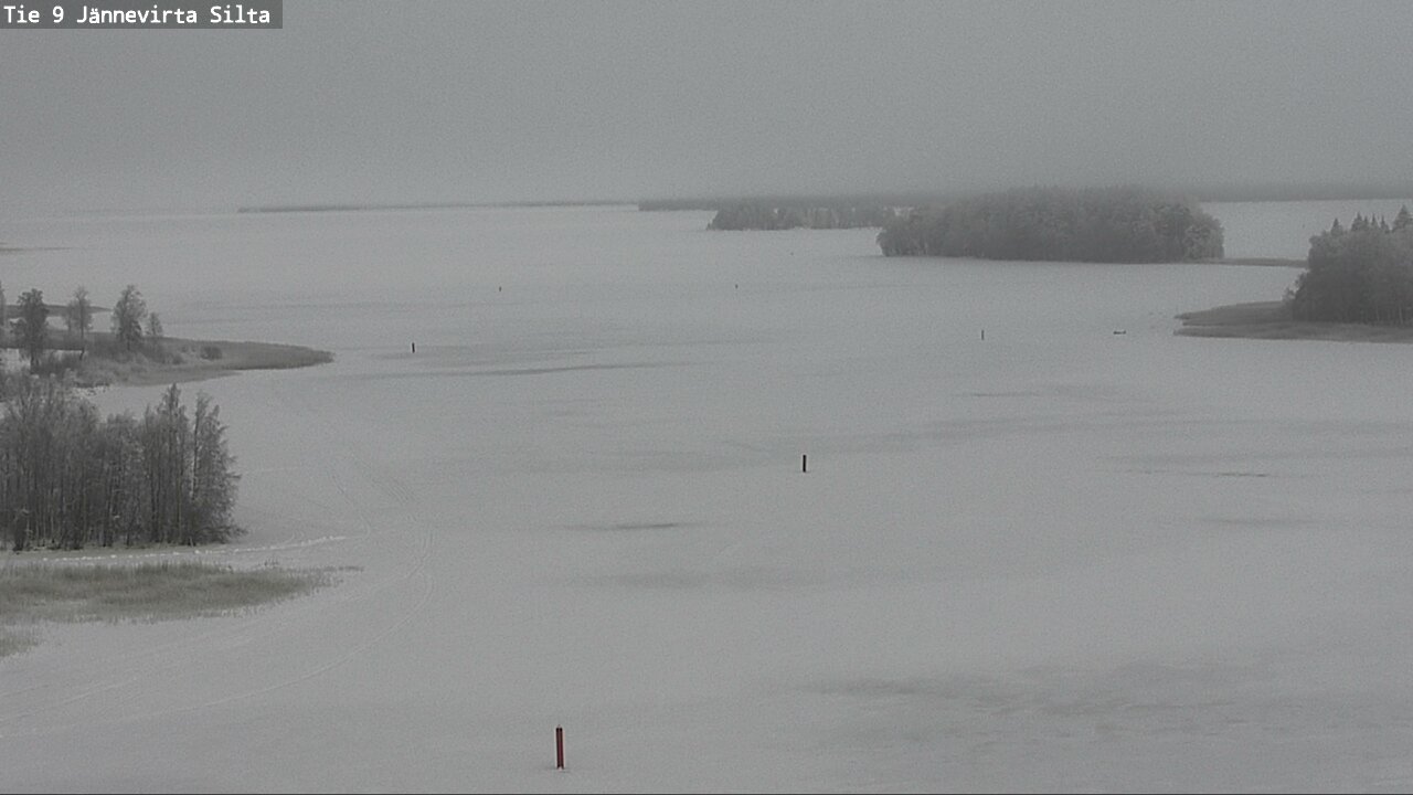 Weather Camera Image Väg 9 Kuopio, Jännevirran silta, Kuopio, Pohjois-Savo