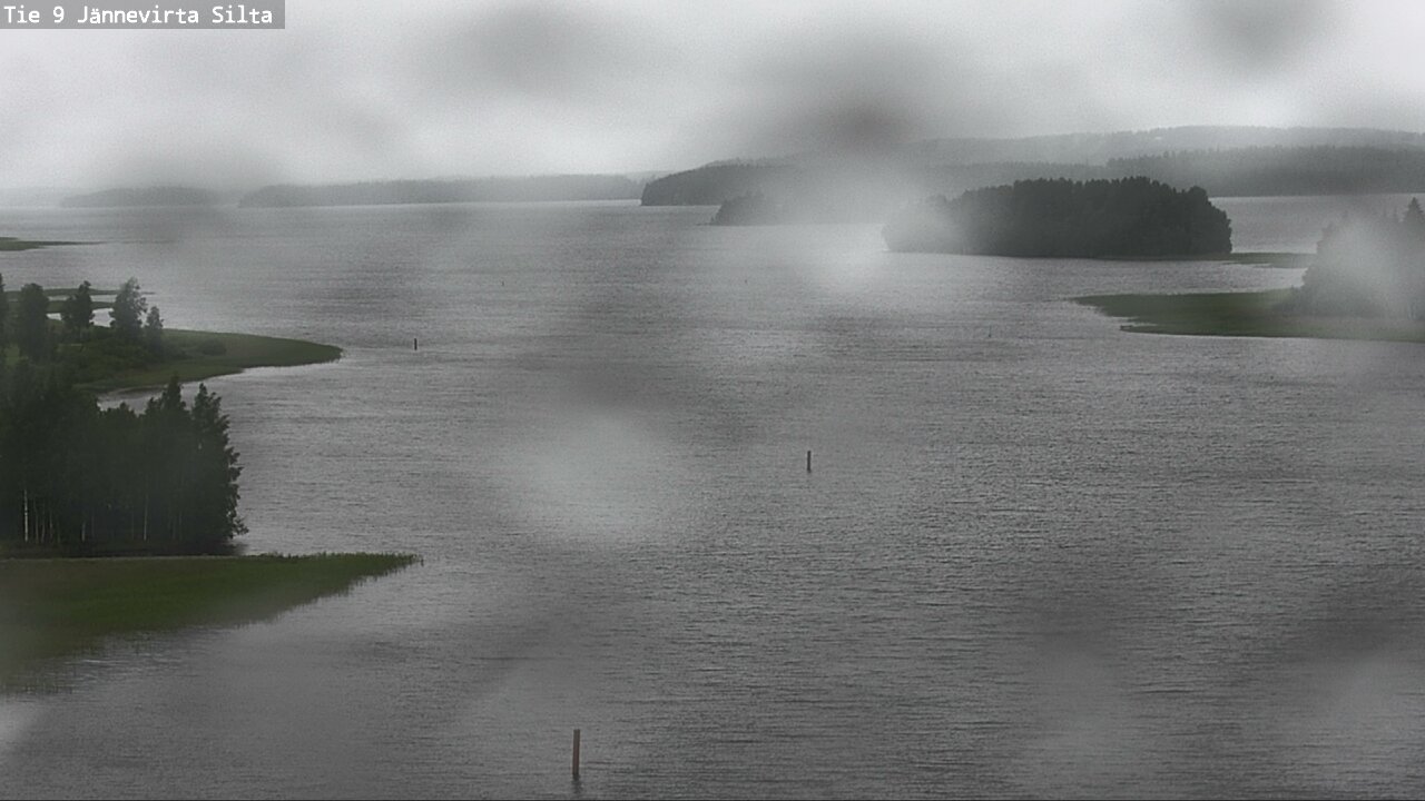 Weather Camera Image Road 9 Kuopio, Jännevirran silta, Kuopio, Pohjois-Savo