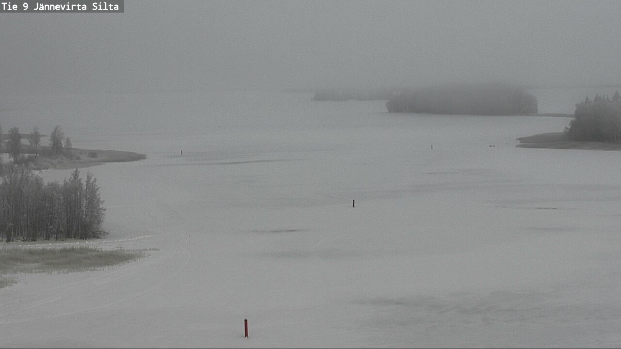 Weather Camera Image Väg 9 Kuopio, Jännevirran silta, Kuopio, Pohjois-Savo