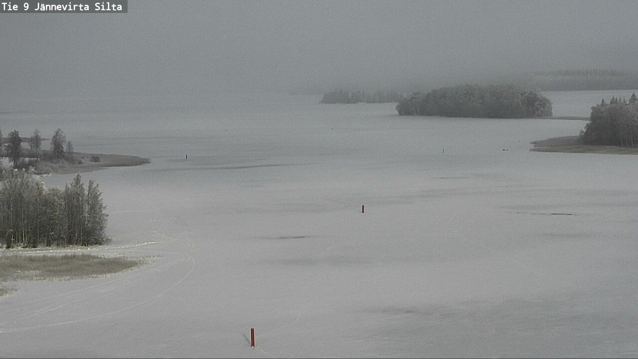 Weather Camera Image Väg 9 Kuopio, Jännevirran silta, Kuopio, Pohjois-Savo