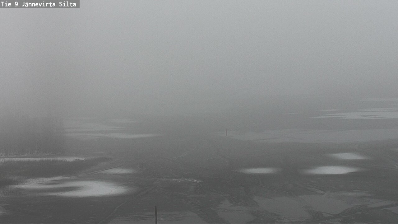 Weather Camera Image Road 9 Kuopio, Jännevirran silta, Kuopio, Pohjois-Savo