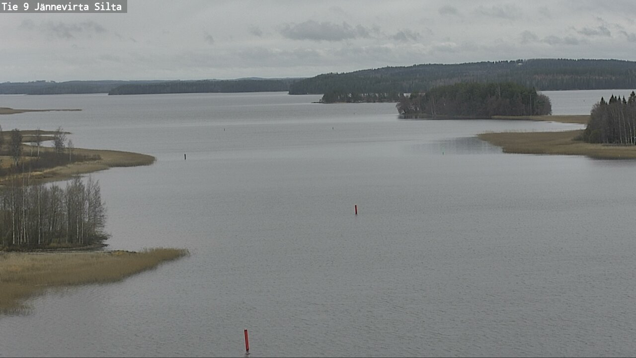 Weather Camera Image Väg 9 Kuopio, Jännevirran silta, Kuopio, Pohjois-Savo
