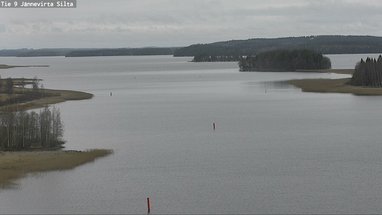 Weather Camera Image Väg 9 Kuopio, Jännevirran silta, Kuopio, Pohjois-Savo