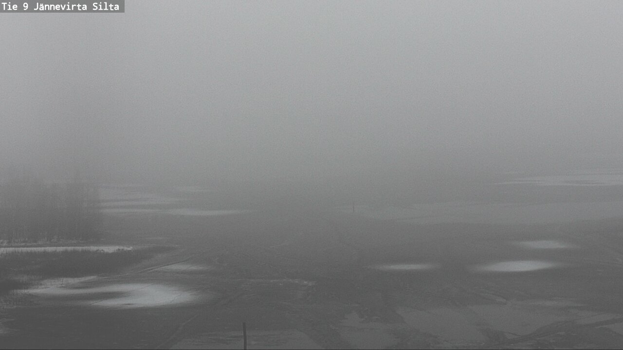 Weather Camera Image Road 9 Kuopio, Jännevirran silta, Kuopio, Pohjois-Savo