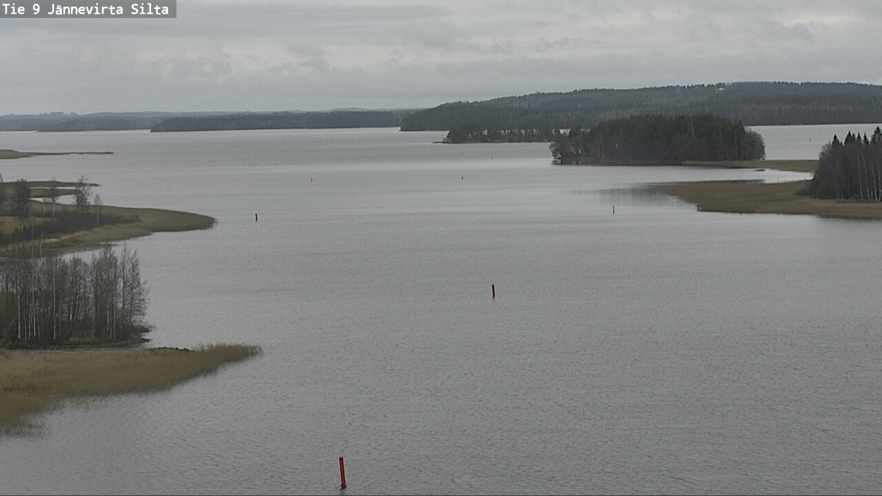 Weather Camera Image Väg 9 Kuopio, Jännevirran silta, Kuopio, Pohjois-Savo