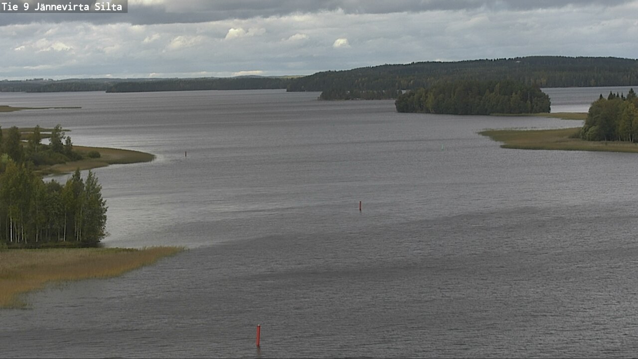Weather Camera Image Road 9 Kuopio, Jännevirran silta, Kuopio, Pohjois-Savo