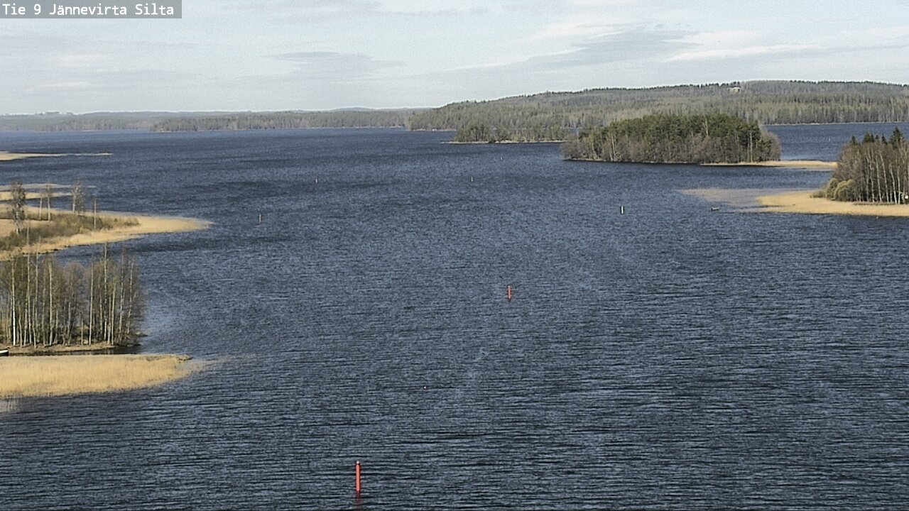 Weather Camera Image Väg 9 Kuopio, Jännevirran silta, Kuopio, Pohjois-Savo