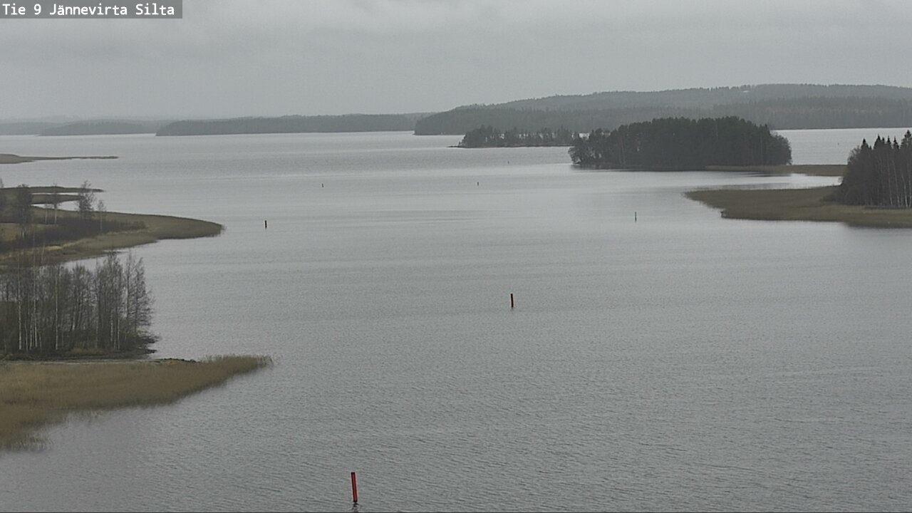 Weather Camera Image Väg 9 Kuopio, Jännevirran silta, Kuopio, Pohjois-Savo