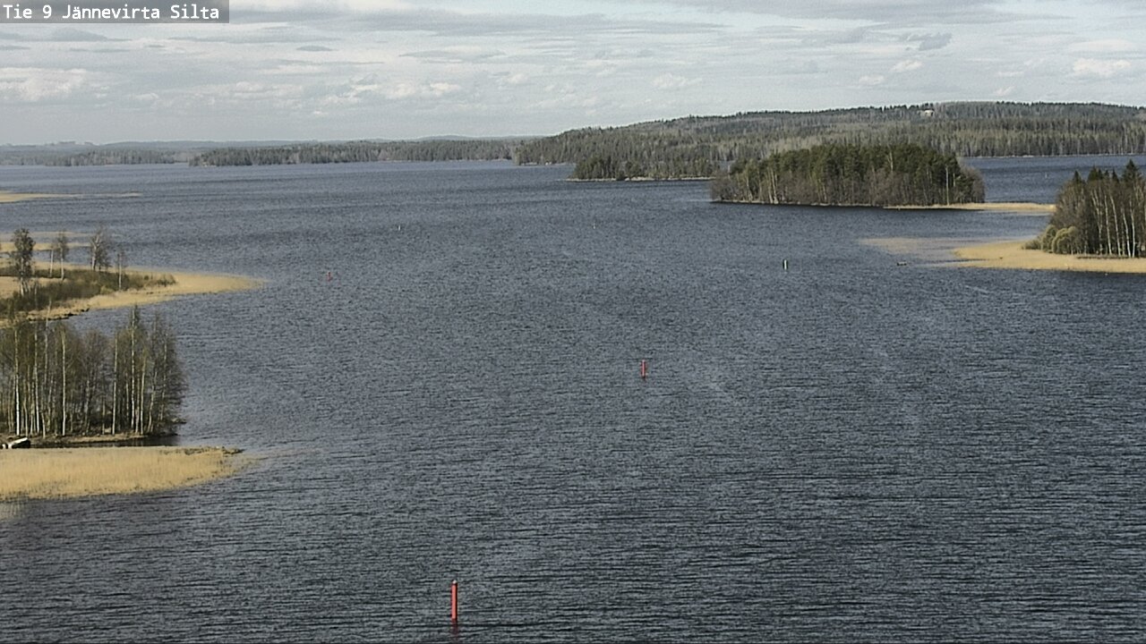 Weather Camera Image Väg 9 Kuopio, Jännevirran silta, Kuopio, Pohjois-Savo