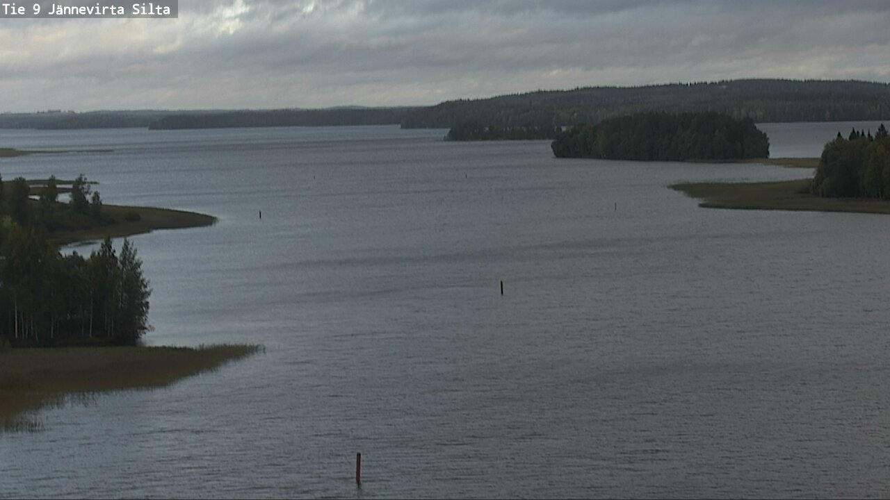 Weather Camera Image Väg 9 Kuopio, Jännevirran silta, Kuopio, Pohjois-Savo