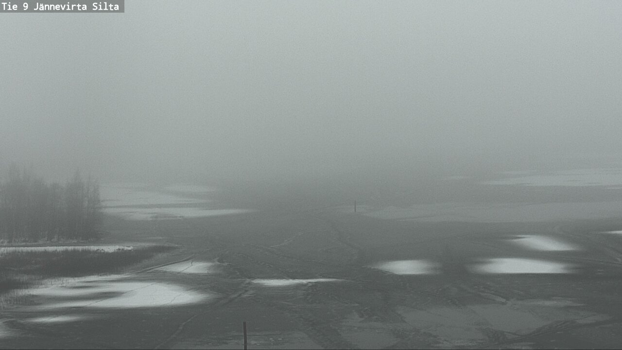 Weather Camera Image Road 9 Kuopio, Jännevirran silta, Kuopio, Pohjois-Savo