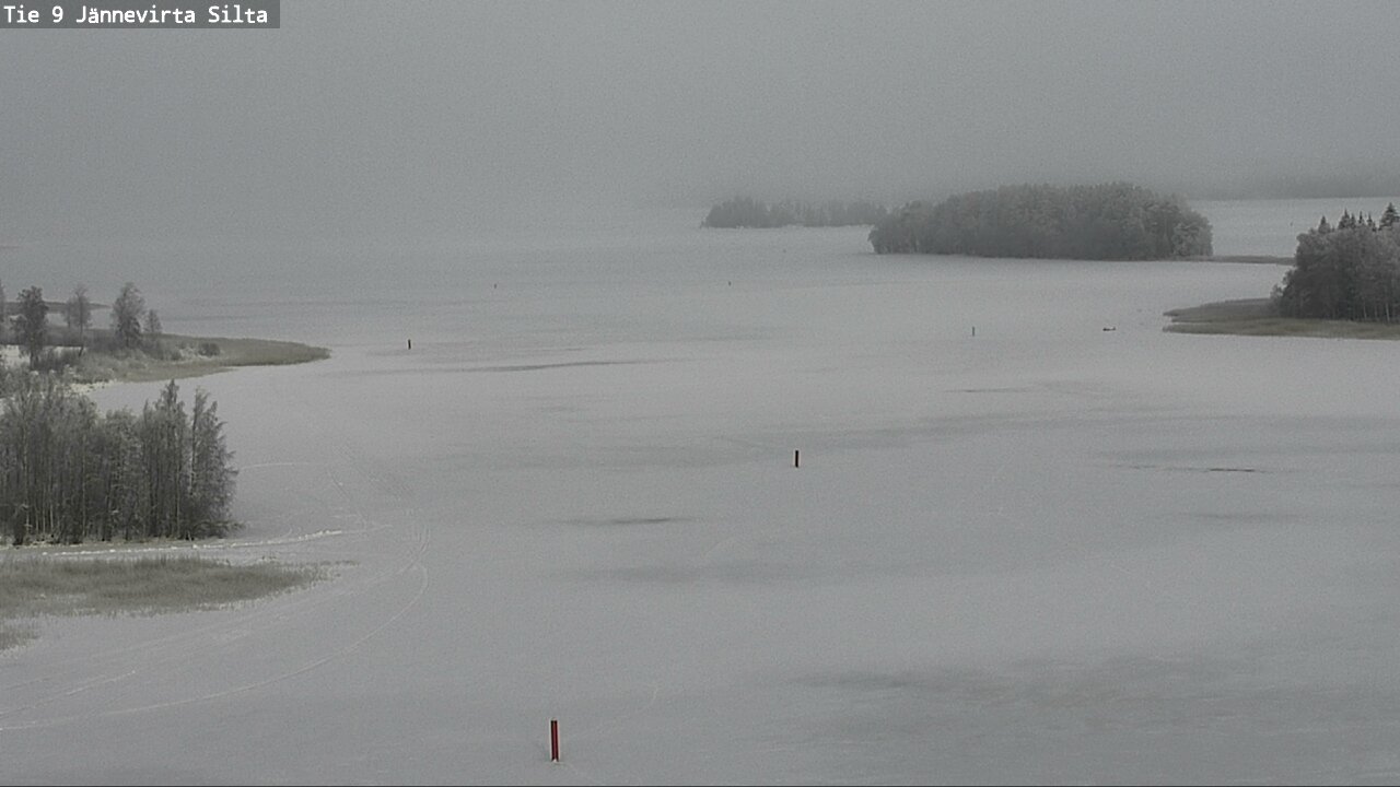 Weather Camera Image Väg 9 Kuopio, Jännevirran silta, Kuopio, Pohjois-Savo