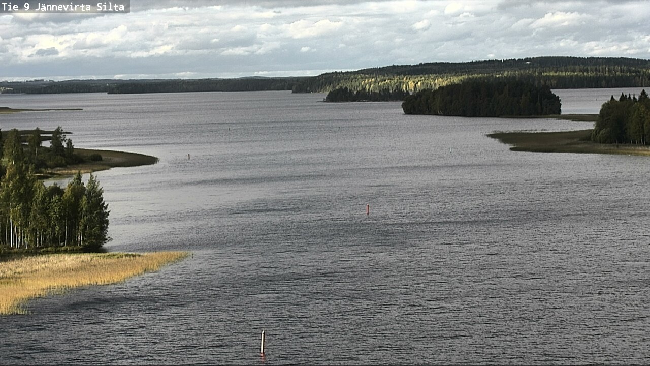 Weather Camera Image Road 9 Kuopio, Jännevirran silta, Kuopio, Pohjois-Savo