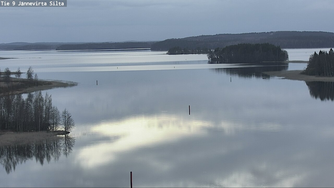 Weather Camera Image Road 9 Kuopio, Jännevirran silta, Kuopio, Pohjois-Savo