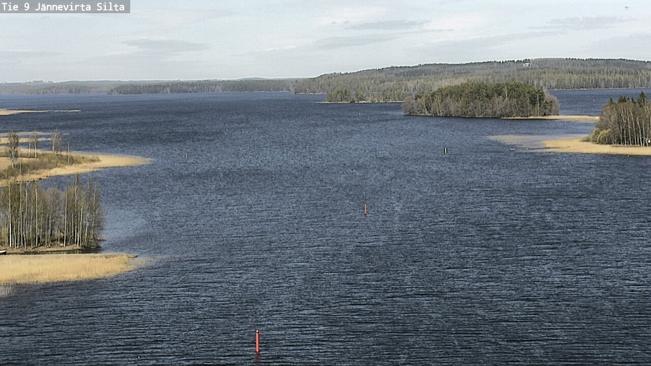 Weather Camera Image Road 9 Kuopio, Jännevirran silta, Kuopio, Pohjois-Savo
