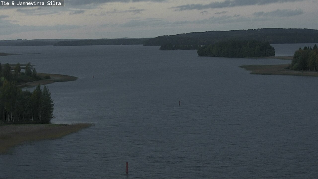 Weather Camera Image Väg 9 Kuopio, Jännevirran silta, Kuopio, Pohjois-Savo