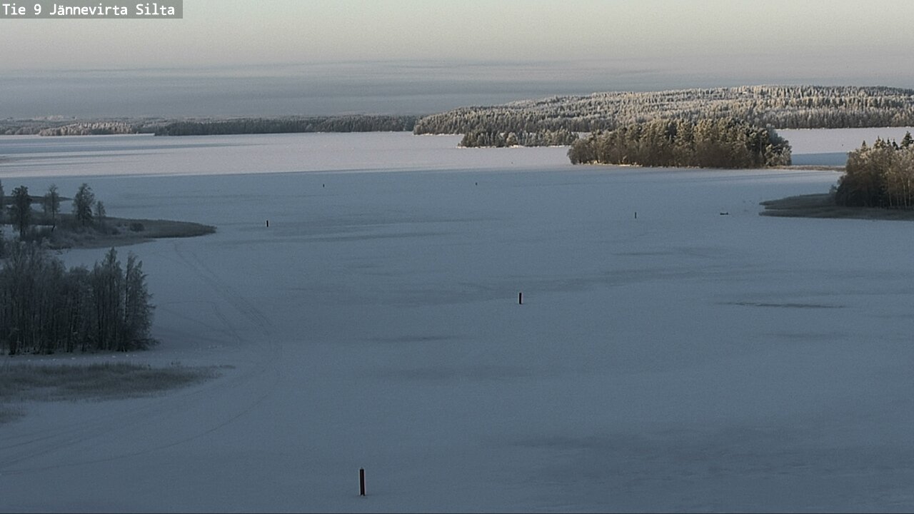 Weather Camera Image Väg 9 Kuopio, Jännevirran silta, Kuopio, Pohjois-Savo