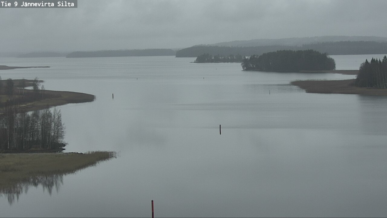 Weather Camera Image Väg 9 Kuopio, Jännevirran silta, Kuopio, Pohjois-Savo
