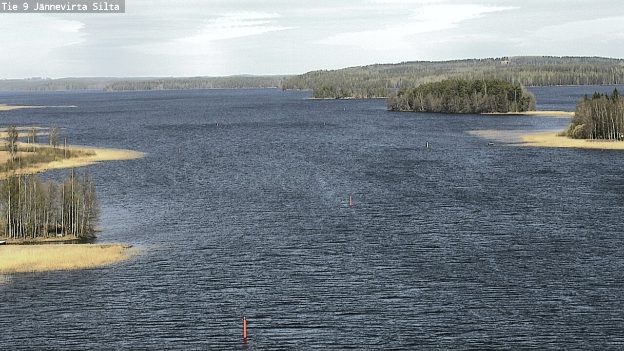 Weather Camera Image Road 9 Kuopio, Jännevirran silta, Kuopio, Pohjois-Savo