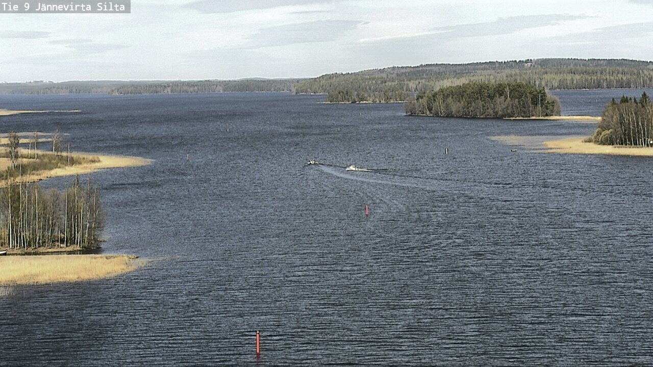 Weather Camera Image Road 9 Kuopio, Jännevirran silta, Kuopio, Pohjois-Savo