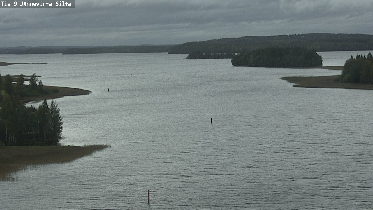 Weather Camera Image Väg 9 Kuopio, Jännevirran silta, Kuopio, Pohjois-Savo