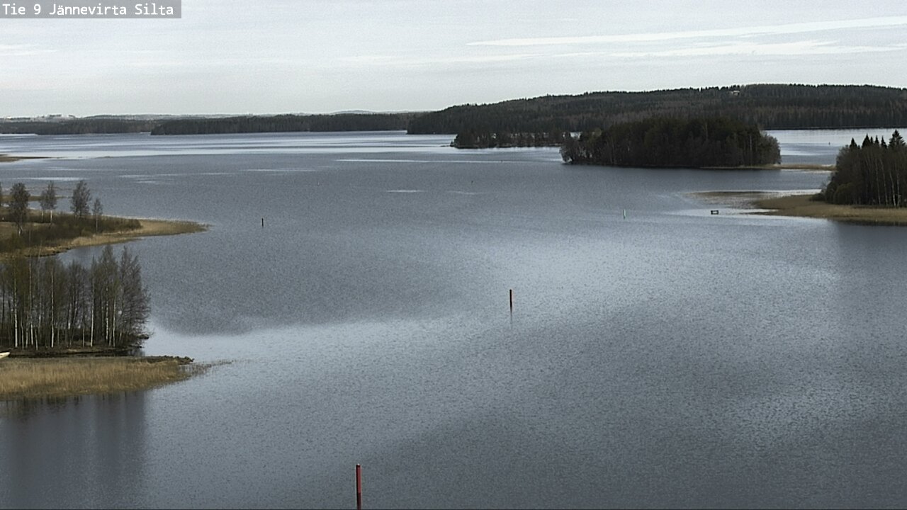 Weather Camera Image Road 9 Kuopio, Jännevirran silta, Kuopio, Pohjois-Savo