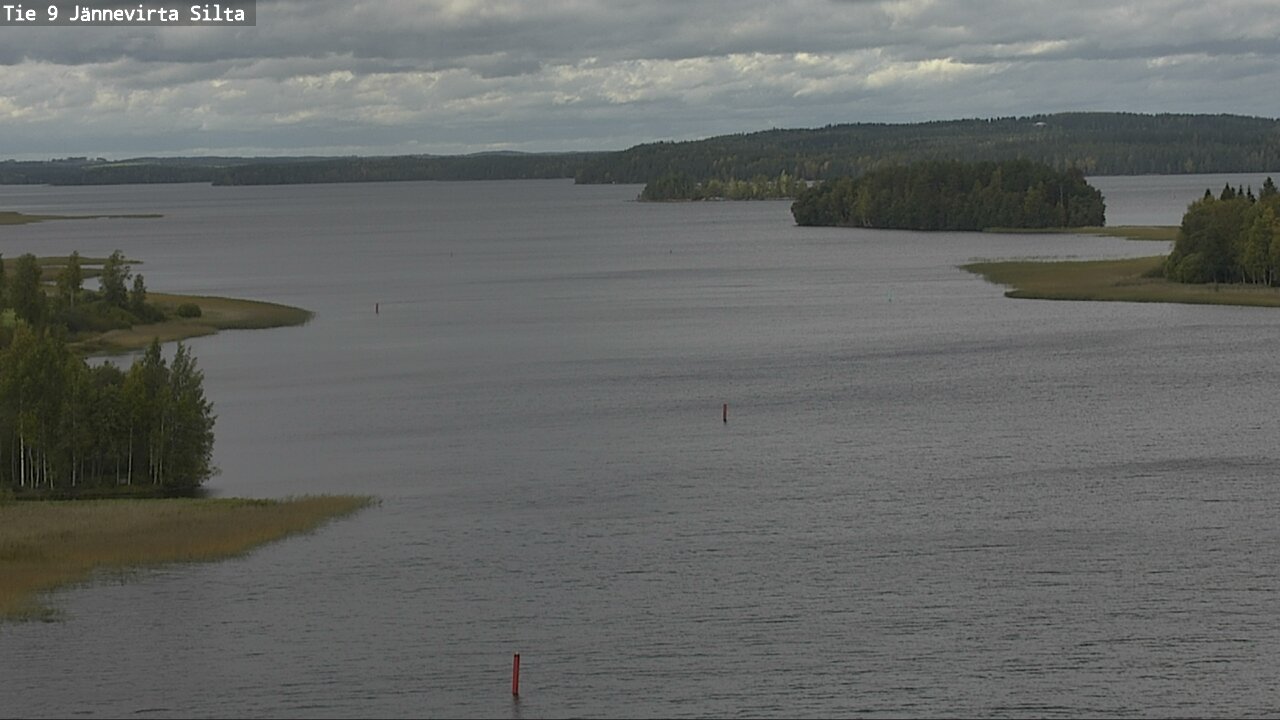 Weather Camera Image Road 9 Kuopio, Jännevirran silta, Kuopio, Pohjois-Savo
