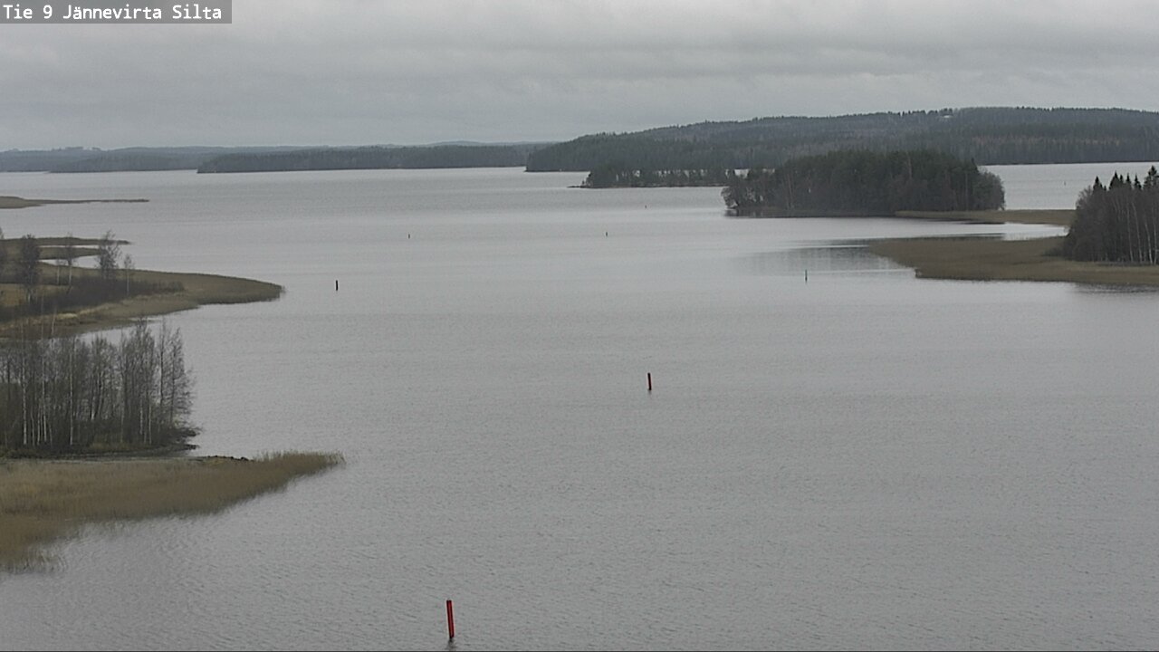 Weather Camera Image Väg 9 Kuopio, Jännevirran silta, Kuopio, Pohjois-Savo