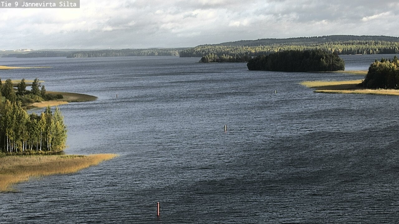 Weather Camera Image Väg 9 Kuopio, Jännevirran silta, Kuopio, Pohjois-Savo