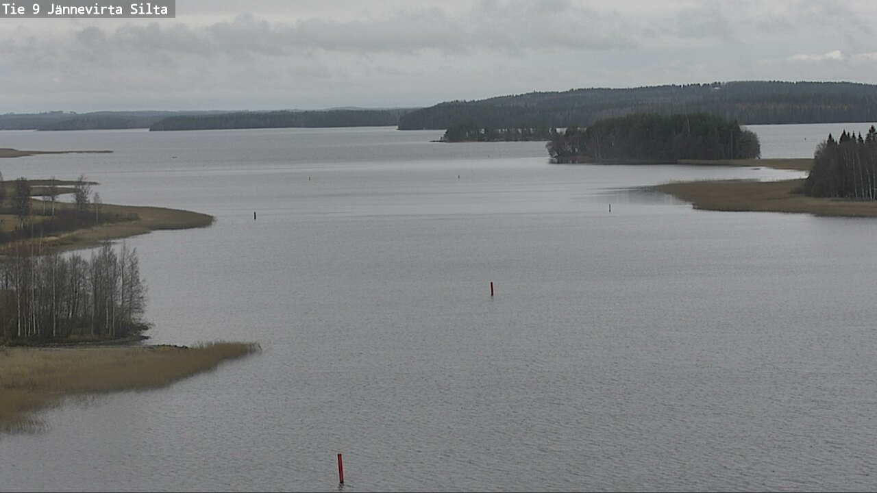 Weather Camera Image Väg 9 Kuopio, Jännevirran silta, Kuopio, Pohjois-Savo