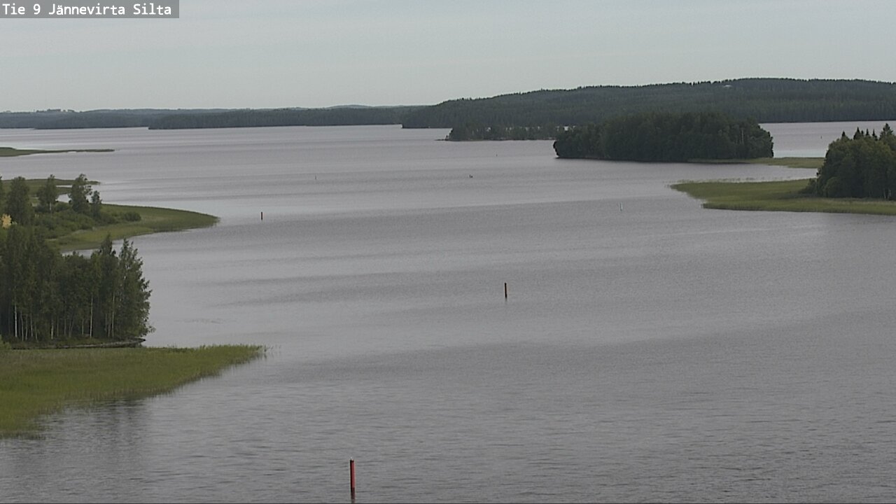 Weather Camera Image Väg 9 Kuopio, Jännevirran silta, Kuopio, Pohjois-Savo