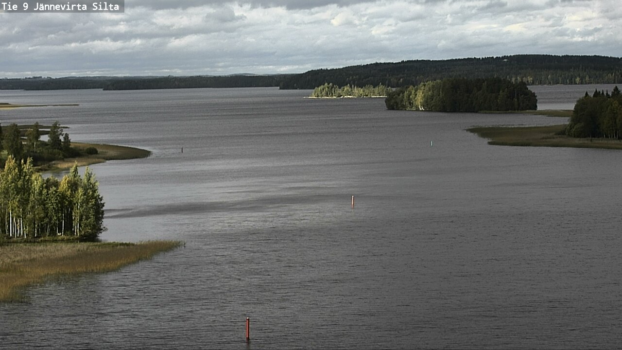 Weather Camera Image Road 9 Kuopio, Jännevirran silta, Kuopio, Pohjois-Savo