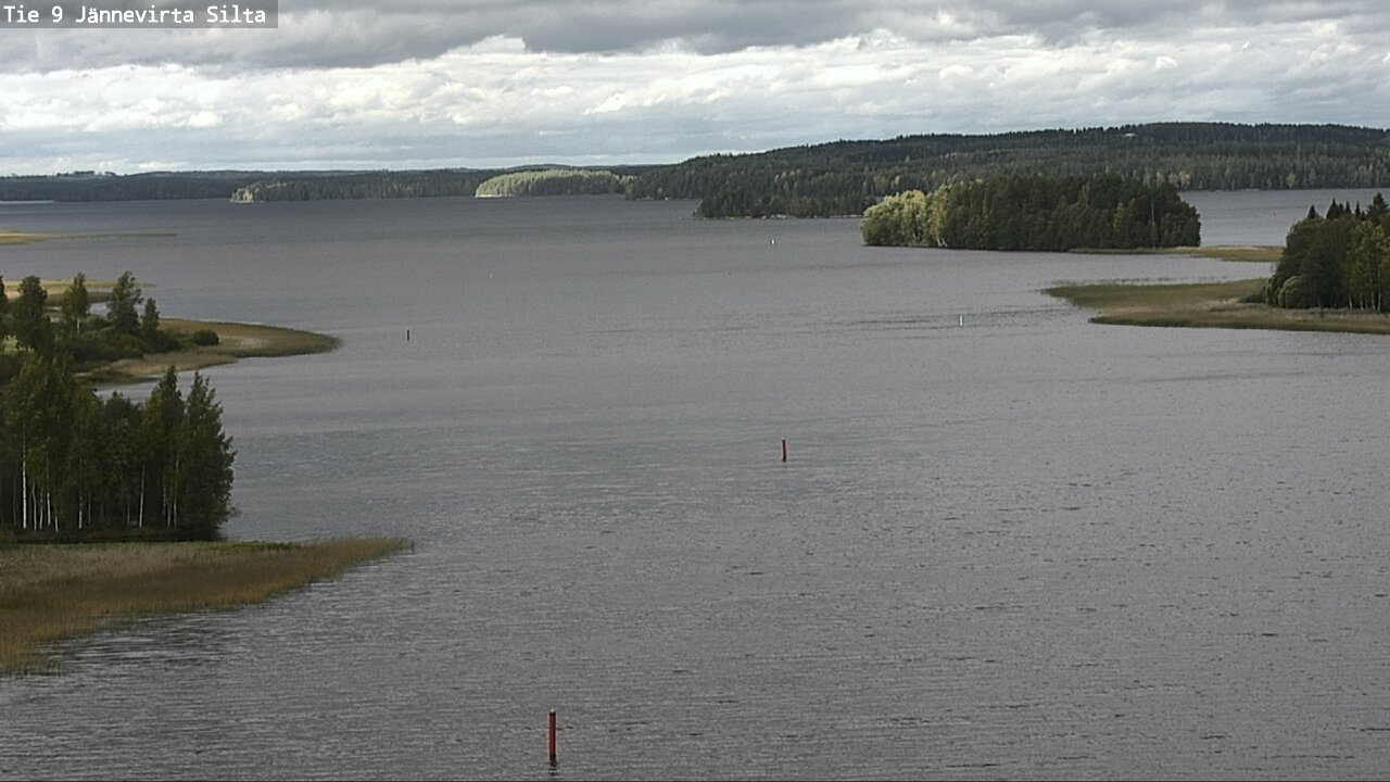 Weather Camera Image Road 9 Kuopio, Jännevirran silta, Kuopio, Pohjois-Savo