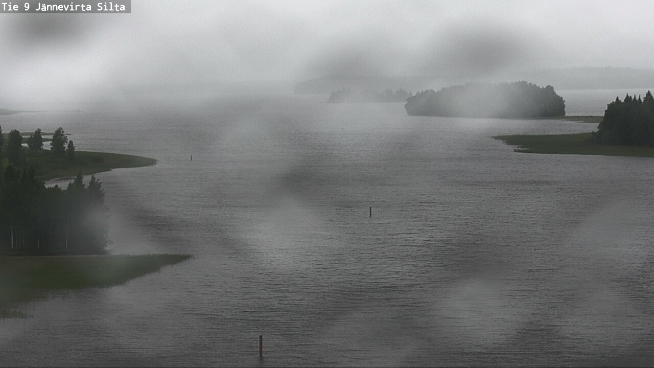 Weather Camera Image Road 9 Kuopio, Jännevirran silta, Kuopio, Pohjois-Savo