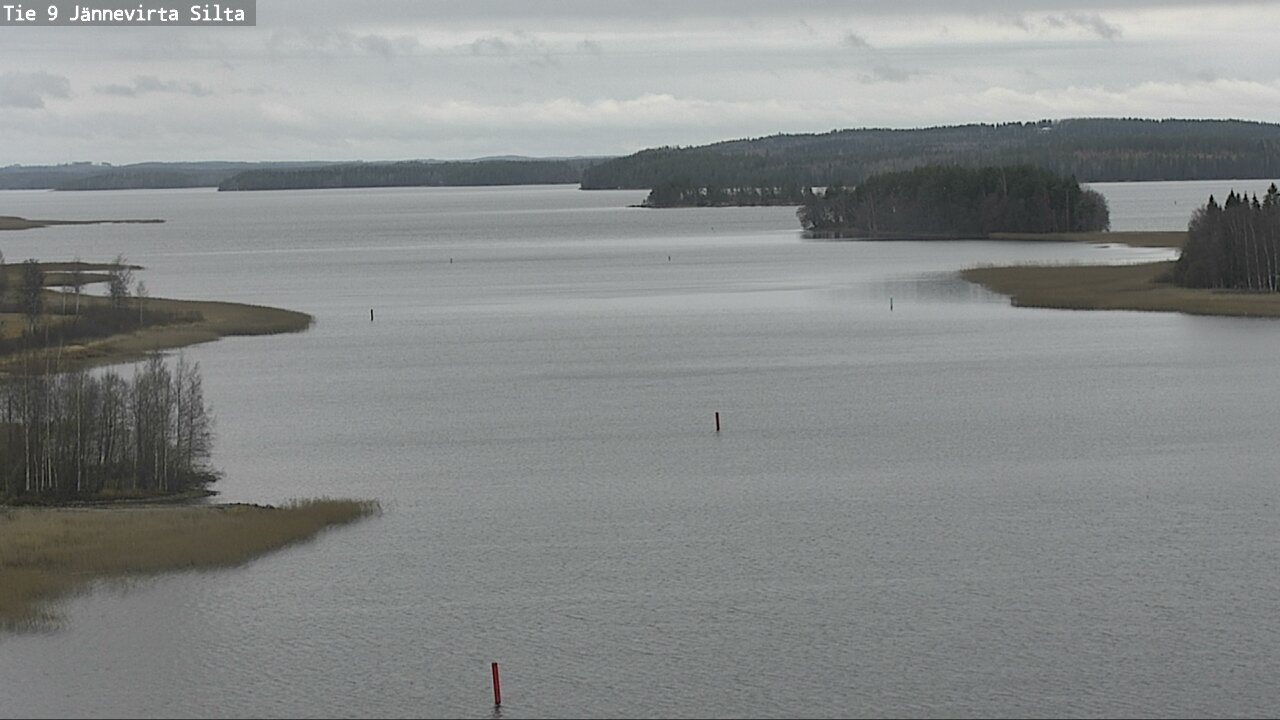 Weather Camera Image Väg 9 Kuopio, Jännevirran silta, Kuopio, Pohjois-Savo