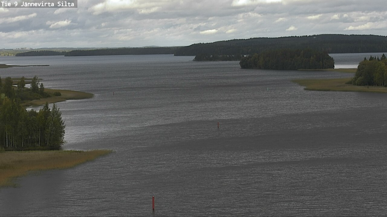 Weather Camera Image Väg 9 Kuopio, Jännevirran silta, Kuopio, Pohjois-Savo