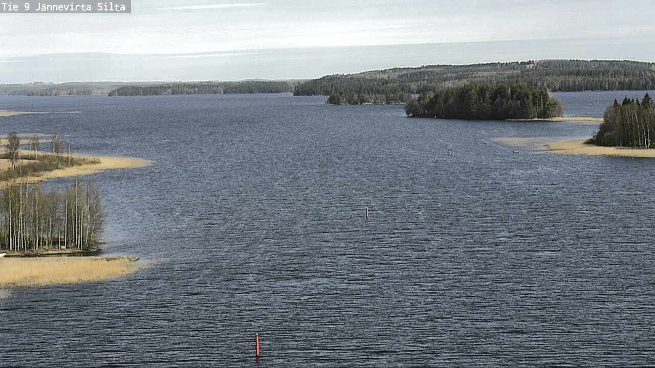 Weather Camera Image Road 9 Kuopio, Jännevirran silta, Kuopio, Pohjois-Savo
