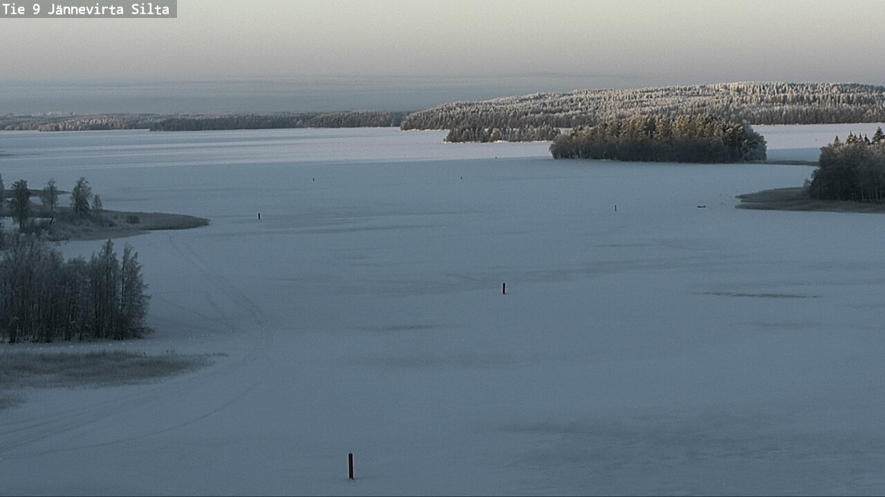 Weather Camera Image Väg 9 Kuopio, Jännevirran silta, Kuopio, Pohjois-Savo