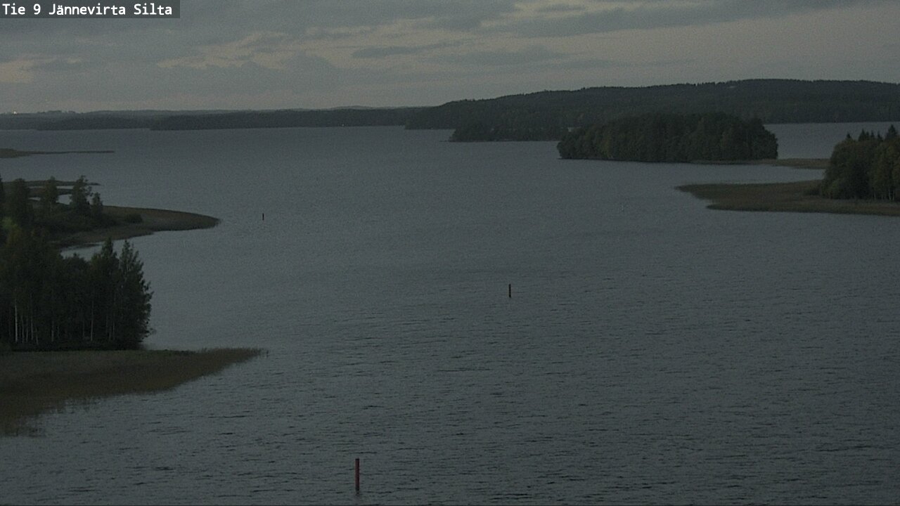 Weather Camera Image Väg 9 Kuopio, Jännevirran silta, Kuopio, Pohjois-Savo