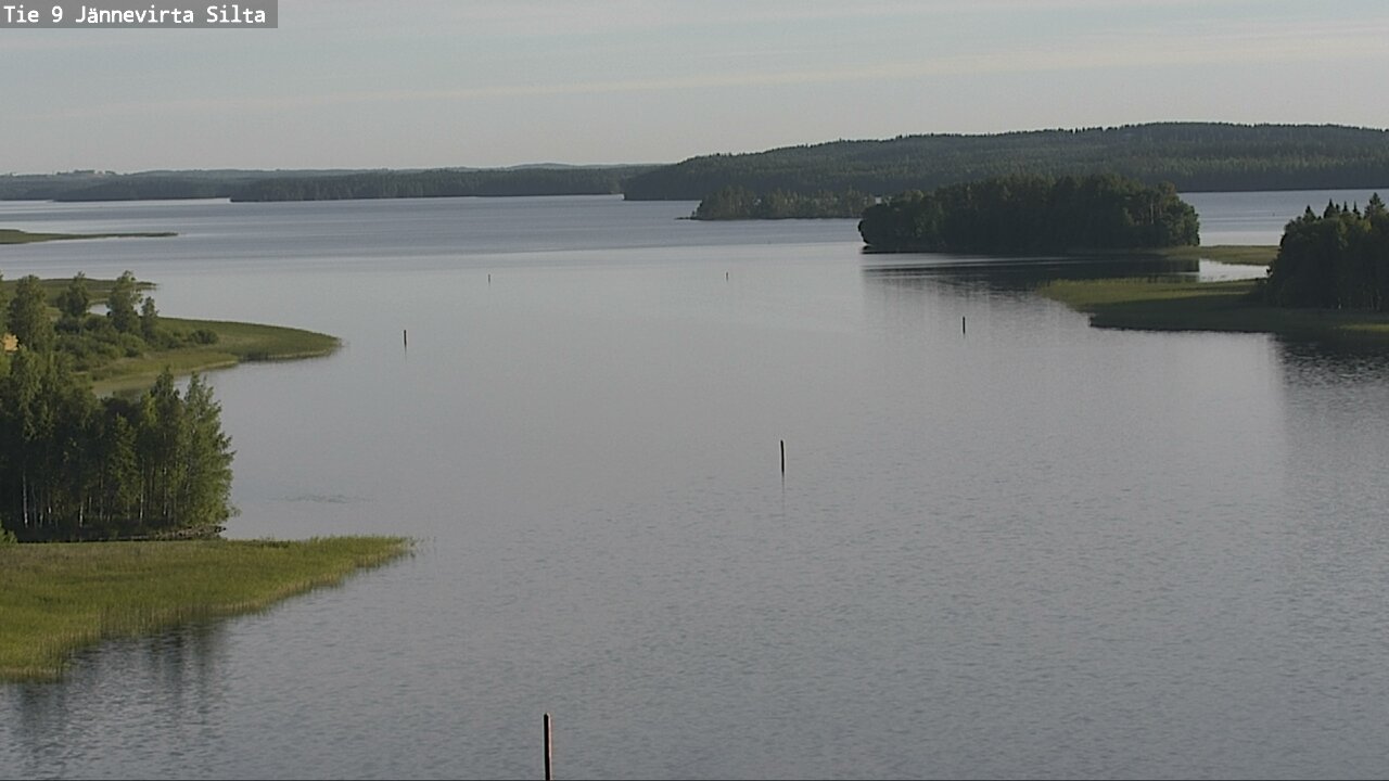 Weather Camera Image Road 9 Kuopio, Jännevirran silta, Kuopio, Pohjois-Savo