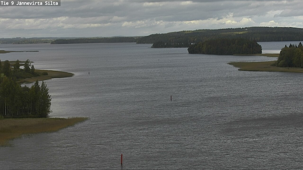 Weather Camera Image Väg 9 Kuopio, Jännevirran silta, Kuopio, Pohjois-Savo