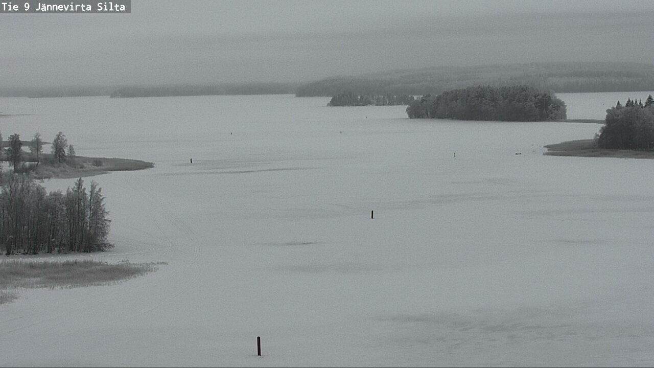 Weather Camera Image Väg 9 Kuopio, Jännevirran silta, Kuopio, Pohjois-Savo
