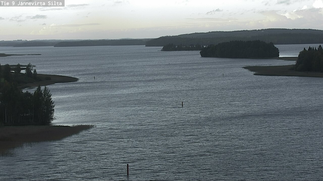 Weather Camera Image Väg 9 Kuopio, Jännevirran silta, Kuopio, Pohjois-Savo