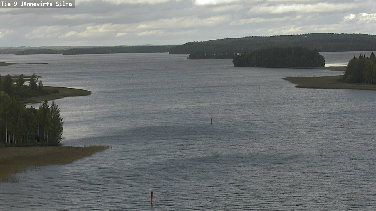 Weather Camera Image Väg 9 Kuopio, Jännevirran silta, Kuopio, Pohjois-Savo